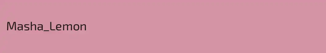 Masha_Lemon 